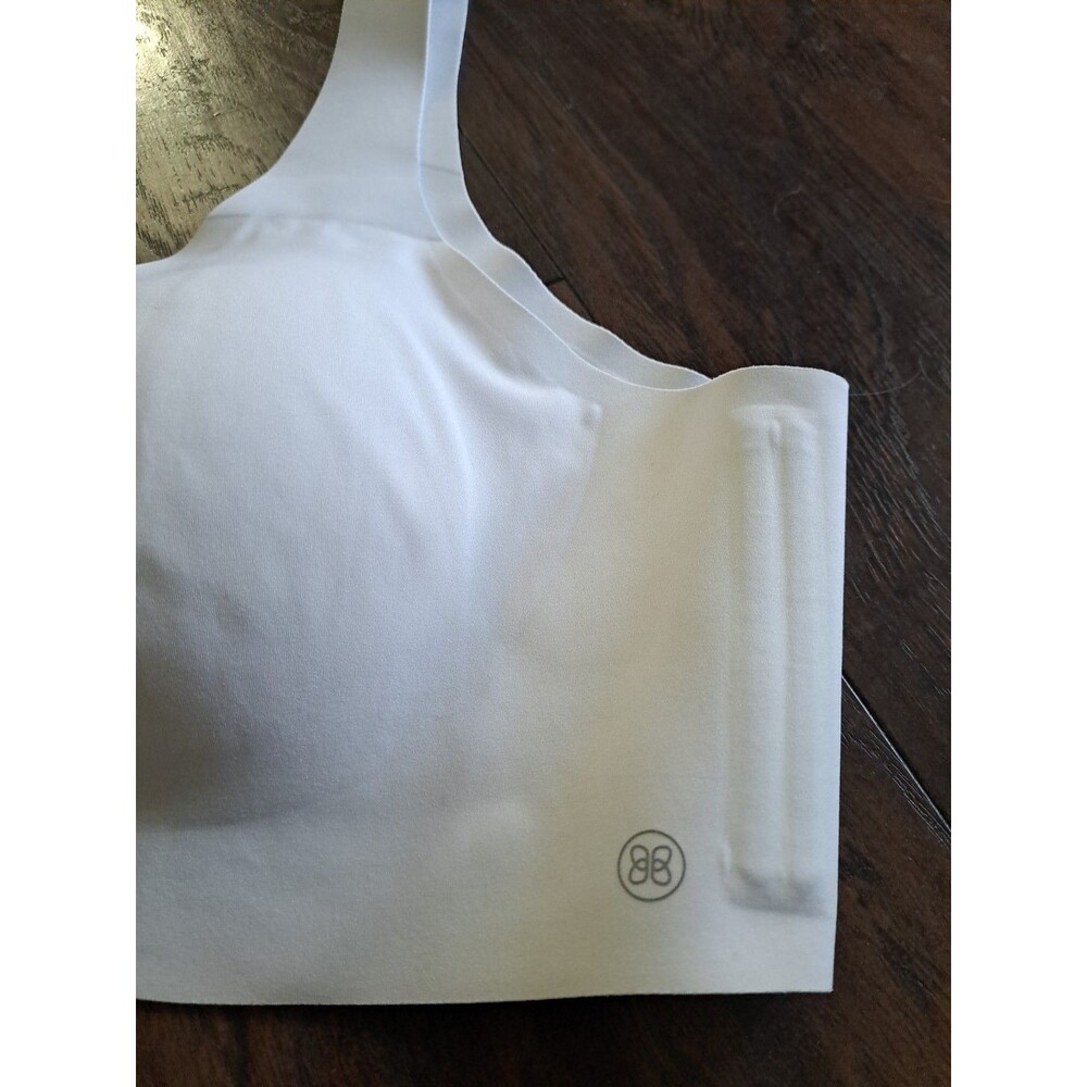 Honeylove V-Neck Soft Flex White Bra 3X Wireless Back Smoothing Comfort Shaping - Picture 6 of 13
